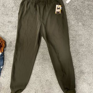 Army Green Joggers NWT